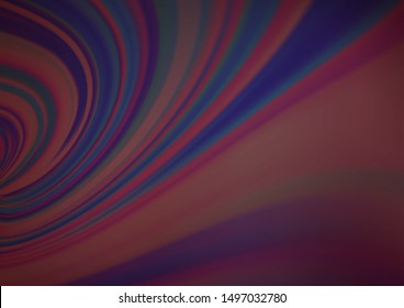 Dark Purple vector glossy bokeh pattern. Colorful illustration in blurry style with gradient. A completely new template for your design.
