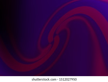 Dark Purple vector glossy bokeh pattern. An elegant bright illustration with gradient. The template can be used for your brand book.