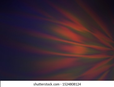 Dark Purple vector glossy bokeh pattern. Modern geometrical abstract illustration with gradient. Brand new design for your business.