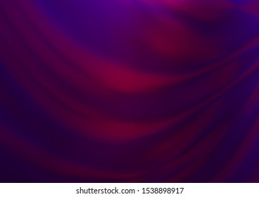 Dark Purple vector glossy bokeh pattern. A completely new color illustration in a bokeh style. The blurred design can be used for your web site.