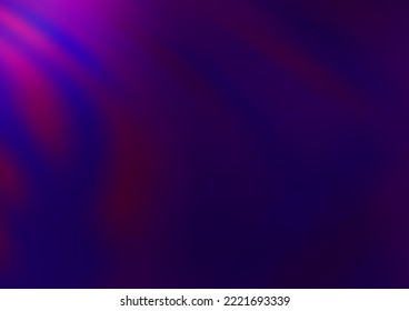 Dark Purple vector glossy bokeh pattern. Colorful illustration in abstract style with gradient. The template can be used for your brand book.
