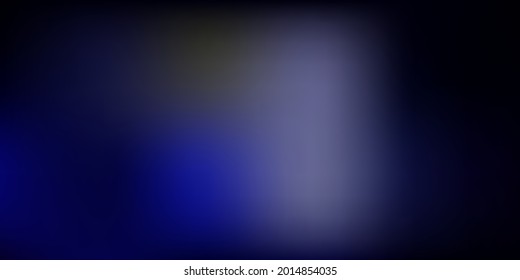 Dark Purple vector gradient blur drawing. Abstract colorful illustration with blur gradient. Wallpaper for your web apps.