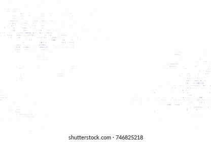 Dark Purple vector illustration which consist of circles. Dotted gradient design for your business. Creative geometric background in halftone style with colored spots.