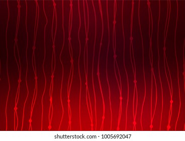 Dark Purple vector indian curved template. Ethnic elegant natural pattern with gradient. The pattern can be used for wallpapers and coloring books.