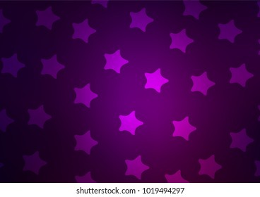 Dark Purple vector indian curved template. Blurred decorative design in Indian style with Zen tangles. The best blurred design for your business.