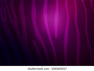 Dark Purple vector indian curved template. A completely new color illustration in doodle style. Brand-new design for your business.