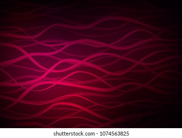 Dark Purple vector indian curved background. A completely new color illustration in doodle style. The elegant pattern can be used as a part of a brand book.