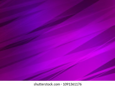 Dark Purple vector indian curved background. Glitter abstract illustration with doodles and Zen tangles. Hand painted design for web, wrapping, wallpaper.