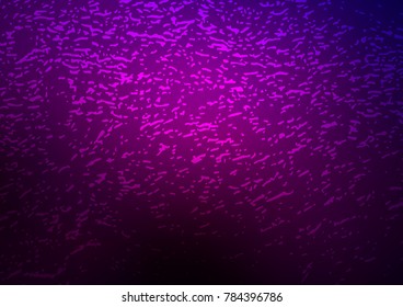 Dark Purple vector indian curved background. Brand-new colored illustration in blurry style with doodles. Brand-new design for your business.