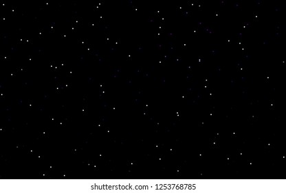 Dark Purple vector layout with bright stars. Shining colored illustration with stars. The pattern can be used for new year ad, booklets.