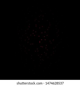 Dark Purple vector layout with bright stars. Blur decorative design in simple style with stars. Pattern for wrapping gifts.