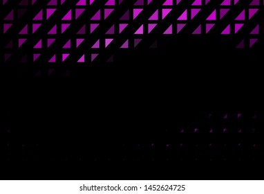 Dark Purple vector layout with circle shapes. Abstract illustration with colored bubbles in nature style. Template for your brand book.