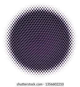 Dark Purple vector layout with circles. Glitter abstract illustration with colorful drops. Pattern for websites, landing pages.