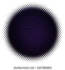 Dark Purple vector layout with circles. Abstract illustration with colorful spots in nature style. Pattern for booklets, leaflets.