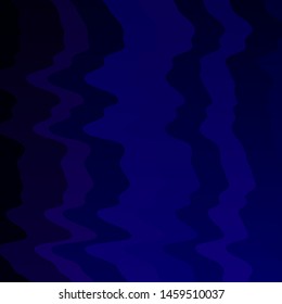 Dark Purple vector layout with circular arc. Illustration in halftone style with gradient curves. Best design for your ad, poster, banner.