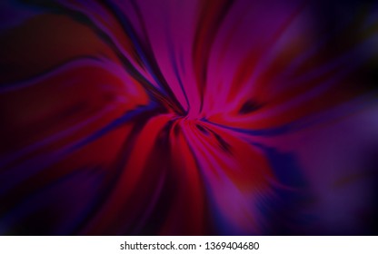 Dark Purple vector layout with curved lines. Modern gradient abstract illustration with bandy lines. A completely new design for your business.
