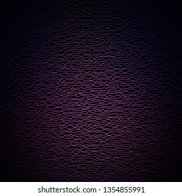 Dark Purple vector layout with curves. Colorful geometric sample with gradient curves.  Best design for your ad, poster, banner.