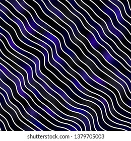 Dark Purple vector layout with curves. Colorful illustration, which consists of curves. Pattern for booklets, leaflets.