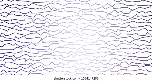 Dark Purple vector layout with curves. Gradient illustration in simple style with bows. Best design for your posters, banners.