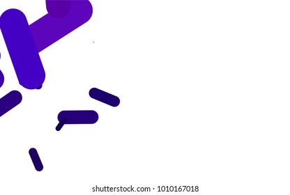 Dark Purple vector layout with flat lines. Glitter abstract illustration with colored sticks. The pattern can be used as ads, poster, banner for medicine.