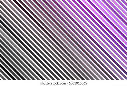 Dark Purple vector layout with flat lines. Lines on blurred abstract background with gradient. Smart design for your business advert.