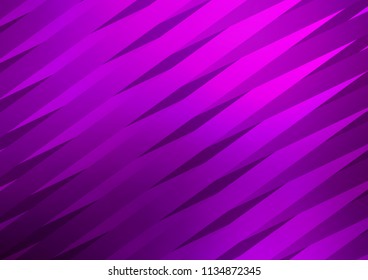 Dark Purple vector layout with flat lines. Shining colored illustration with narrow lines. The pattern can be used as ads, poster, banner for commercial.