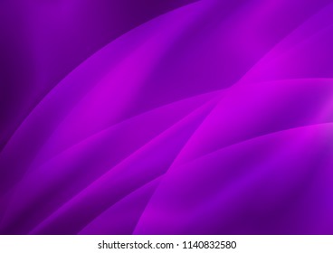 Dark Purple vector layout with flat lines. Lines on blurred abstract background with gradient. Best design for your ad, poster, banner.