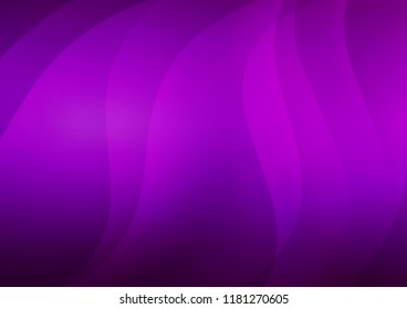 Dark Purple vector layout with flat lines. Decorative shining illustration with lines on abstract template. Best design for your ad, poster, banner.