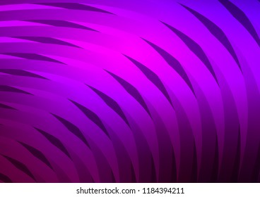 Dark Purple vector layout with flat lines. Blurred decorative design in simple style with lines. Best design for your ad, poster, banner.
