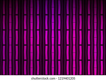 Dark Purple vector layout with flat lines. Glitter abstract illustration with colored sticks. The pattern can be used for websites.