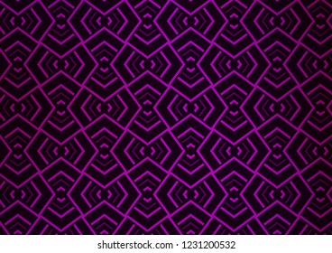 Dark Purple vector layout with flat lines. Modern geometrical abstract illustration with staves. Pattern for websites, landing pages.