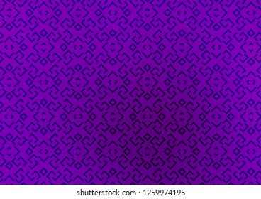 Dark Purple vector layout with flat lines. Glitter abstract illustration with colored sticks. Backdrop for TV commercials.