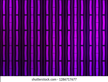 Dark Purple vector layout with flat lines. Lines on blurred abstract background with gradient. The pattern can be used as ads, poster, banner for commercial.