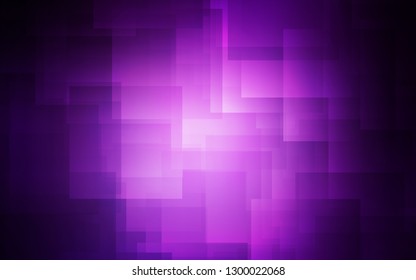 Dark Purple vector layout with flat lines. Blurred decorative design in simple style with lines. Smart design for your business advert.