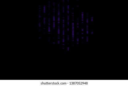 Dark Purple vector layout with flat lines. Blurred decorative design in simple style with lines. Pattern for websites, landing pages.