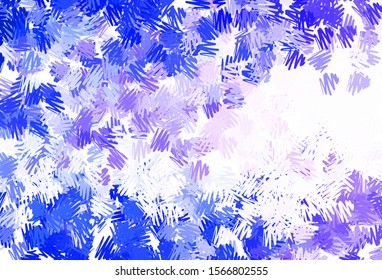 Dark Purple vector layout with flat lines. Shining colored illustration with sharp stripes. Pattern for your busines websites.