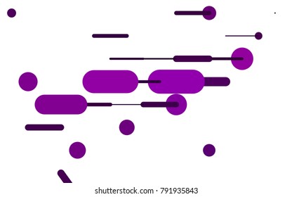 Dark Purple vector layout with flat lines. Glitter abstract illustration with colored sticks. Smart design for your business advert.