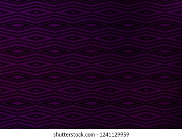 Dark Purple vector layout with lines, rectangle. Modern geometric abstract illustration with lines, squares. Best design for your ad, poster, banner.