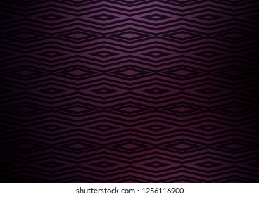 Dark Purple vector layout with lines, rectangle. Colorful decorative design in simple style with lines, rhombuses. Smart design for your business advert.