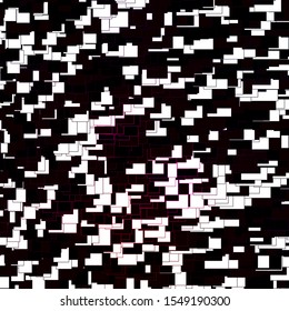 Dark Purple vector layout with lines, rectangles. Modern design with rectangles in abstract style. Pattern for commercials, ads.