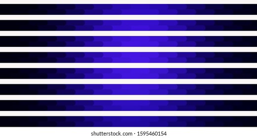 Dark Purple vector layout with lines. Modern abstract illustration with colorful lines. Template for your UI design.
