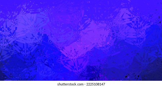 Diseño vector púrpura oscuro con formas triangulares. Ilustración con formas triangulares coloridas abstractas. Patrón de fondo de pantalla.