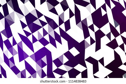 Dark Purple vector low poly layout. A sample with polygonal shapes. A completely new template for your business design.