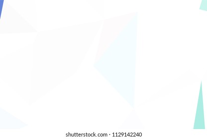Dark Purple vector low poly texture. Geometric illustration in Origami style with gradient.  Completely new template for your banner.