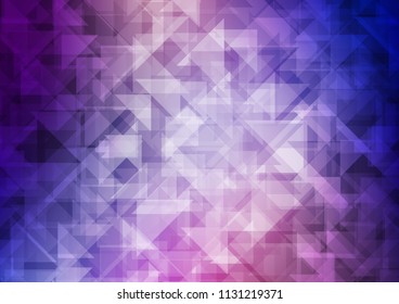 Dark Purple vector low poly low poly. An elegant bright illustration with gradient. Brand new style for your business design.