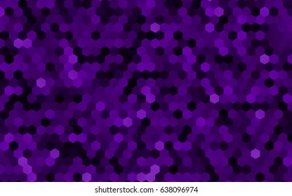Dark Purple vector low poly background. A sample with a polygonal design. Low poly illustration, low polygonal background.