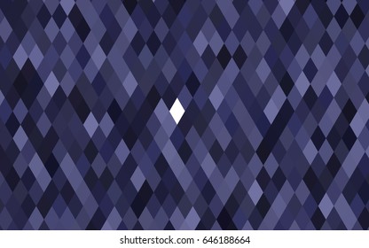 Dark Purple vector low poly pattern. Modern geometrical abstract illustration with gradient. The textured pattern can be used for background.