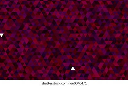 Dark Purple vector low poly background. Shining colored illustration in a brand-new style. The template can be used as a background for cell phones.