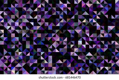 Dark Purple vector low poly template. Brand-new colored illustration in blurry style with gradient. Brand-new style for your business design. Dark Purple vector low poly template. Brand-new colored illustration in blurry style with gradient. Brand-new style for your business design.