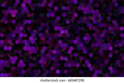 Dark Purple vector low poly background. A sample with a polygonal design. Low poly illustration, low polygonal background.